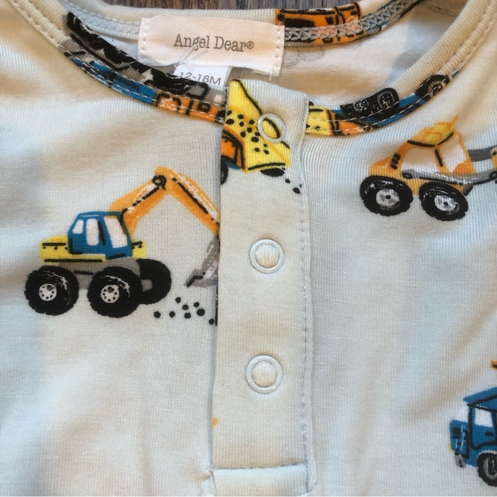 NEW Angel Dear Henley Top and Jogger Set | Retro Construction - Picture 7 of 12